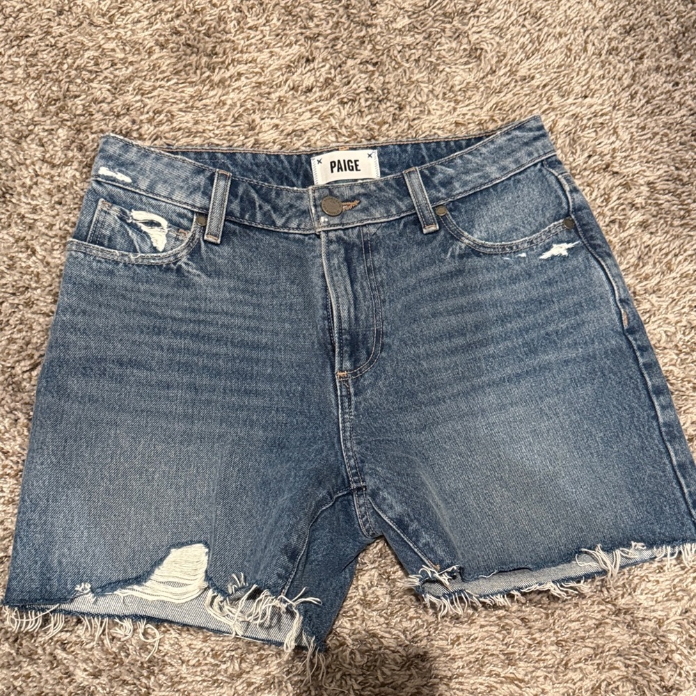 Paige Denim Cutoff Shorts